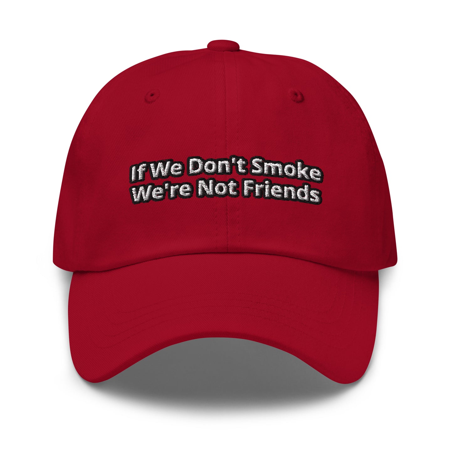 Not Friends Dad hat